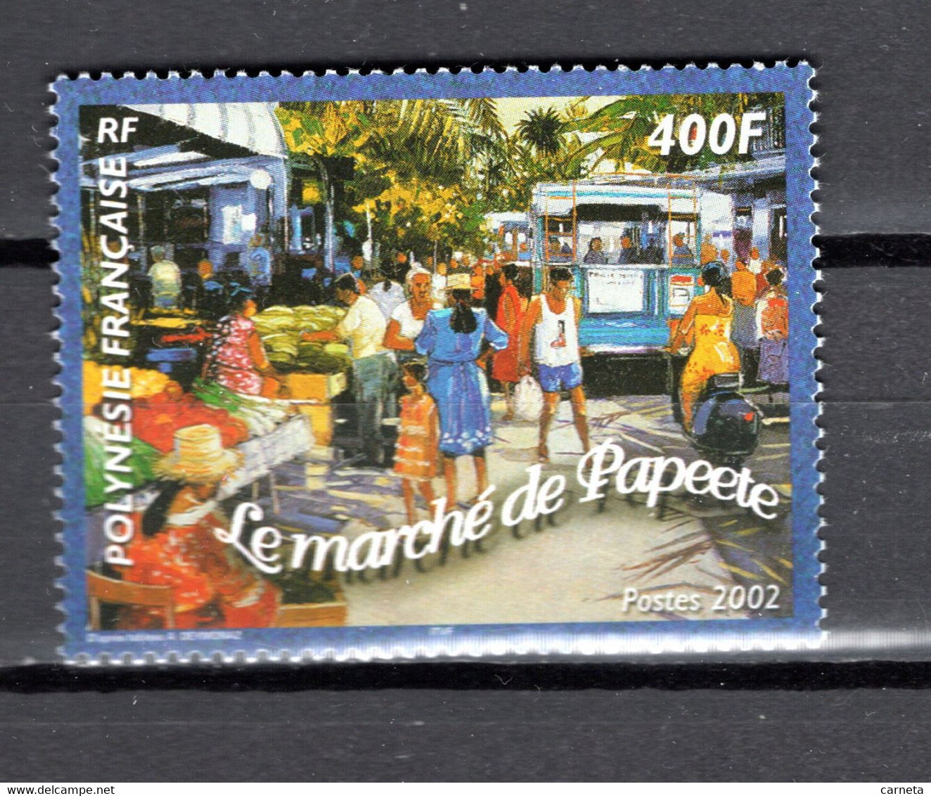 POLYNESIE  N°  673   NEUF SANS CHARNIERE COTE 10.50€    MARCHE DE PAPEETE - Neufs