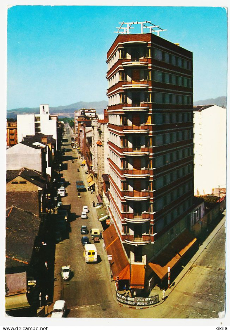 CPSM / CPM 10.5 X 15 Espagne (44) PONFERRADA  Rue Capitàn Losada - León