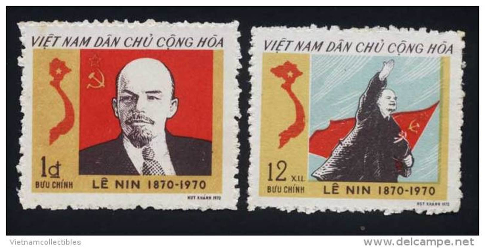 North Vietnam Viet Nam MNH Perf Stamps 1970 : Birth Centenary Of Lenin (Ms237) - Vietnam