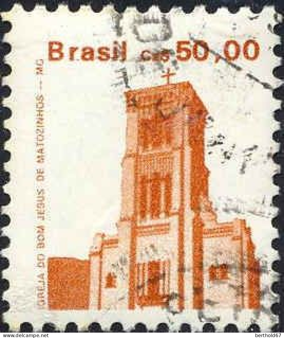 Brésil Poste Obl Yv:1845  Igleja Do Dom Jesus De Matozinhos-MG (cachet Rond) - Oblitérés