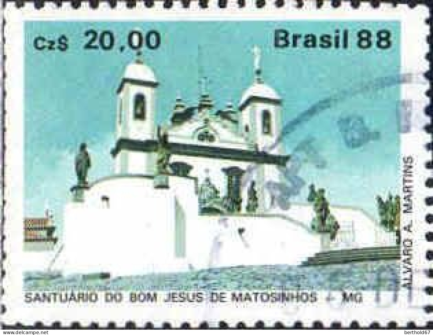 Brésil Poste Obl Yv:1874-1876 Lubrapex 88 - Oblitérés