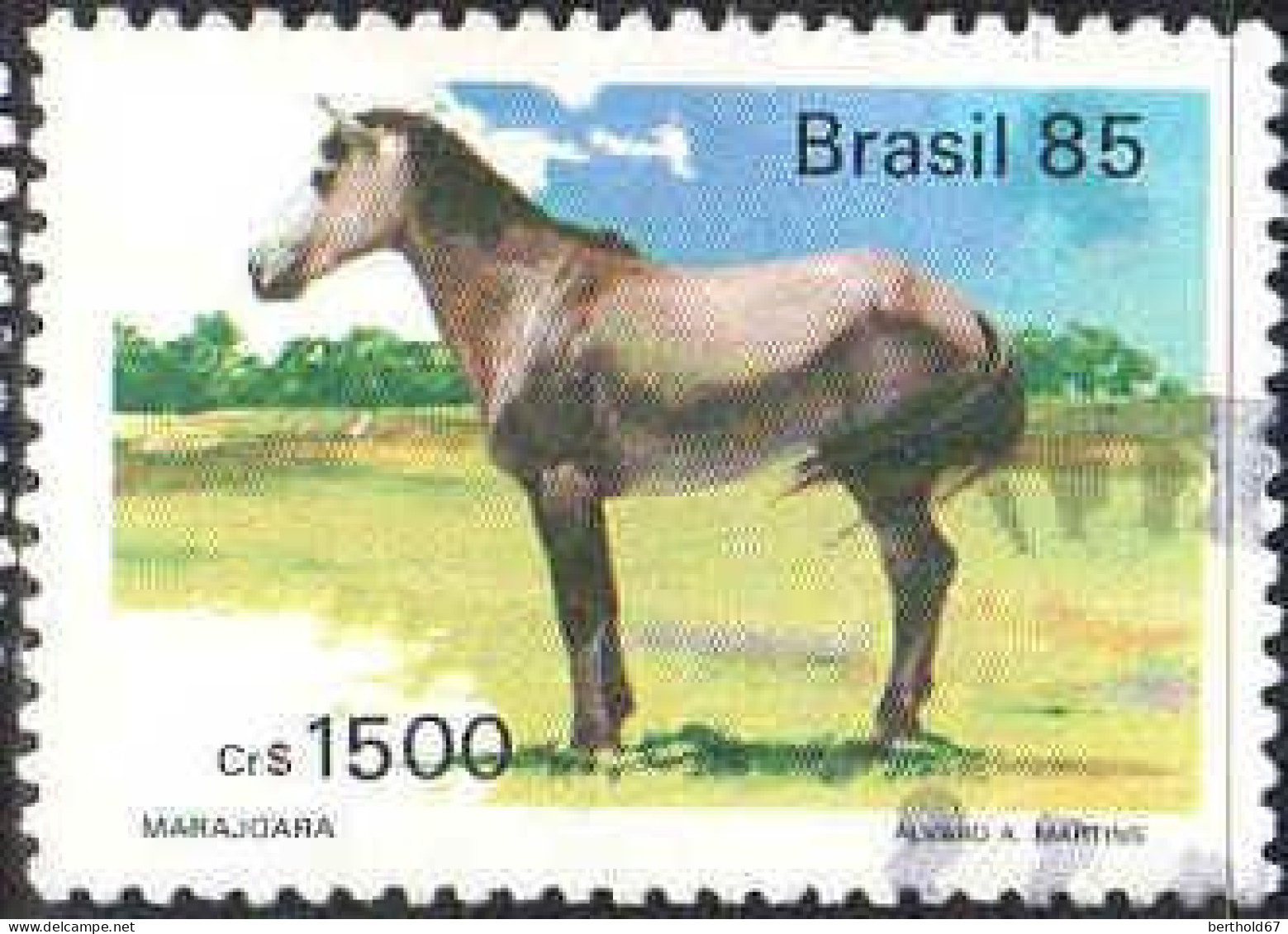 Brésil Poste Obl Yv:1720 Mi:2099 Marajoara (cachet Rond) - Usados