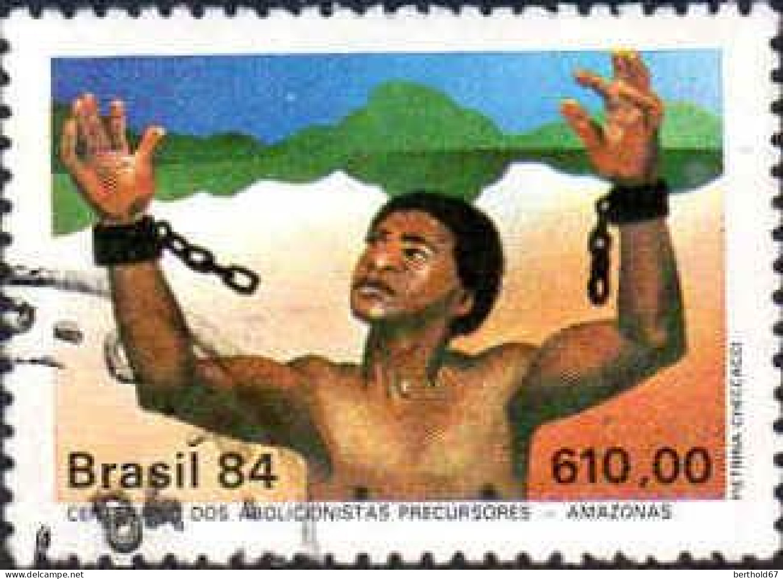 Brésil Poste Obl Yv:1647 Mi:2022 Centenario Dos Abolicionistas Precussores (Beau Cachet Rond) - Oblitérés