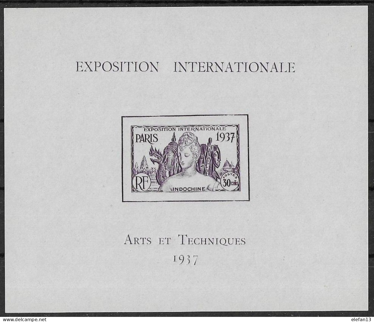 INDOCHINE Bloc N°1 **   Neuf Sans Charnière MNH - Neufs