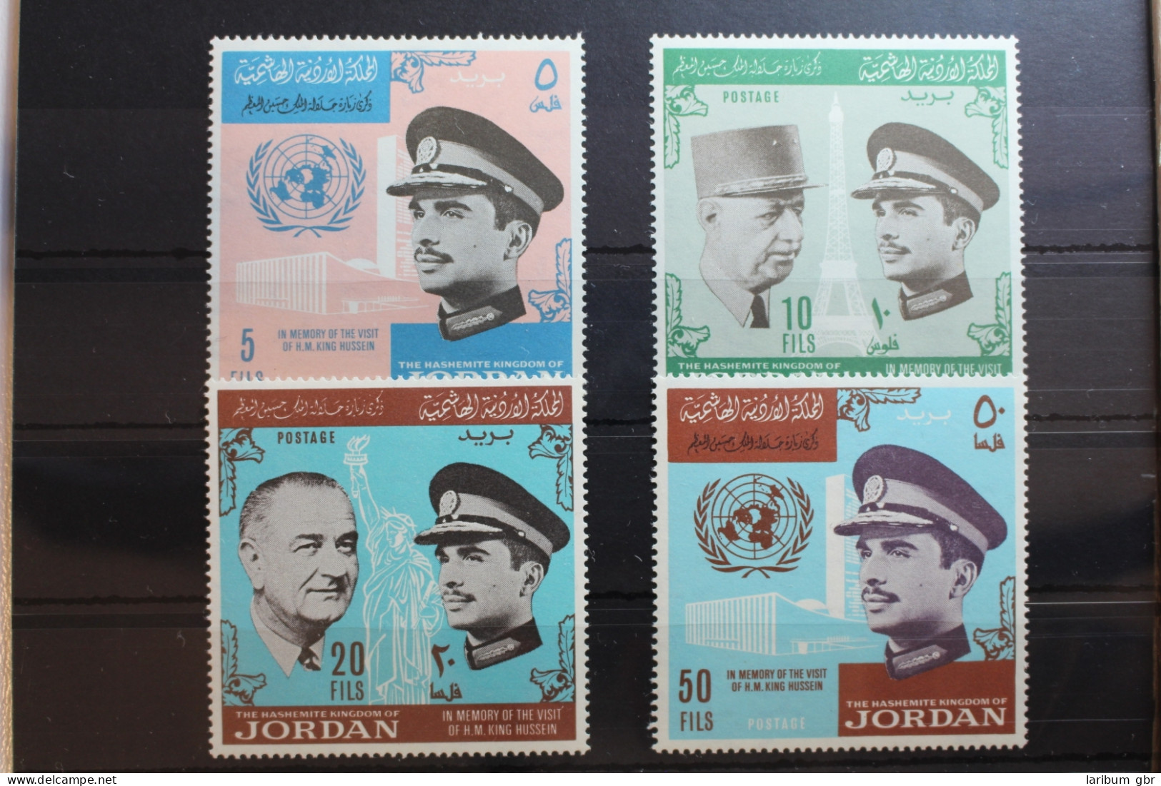 Jordanien 557A-560A Postfrisch #RY263 - Jordania