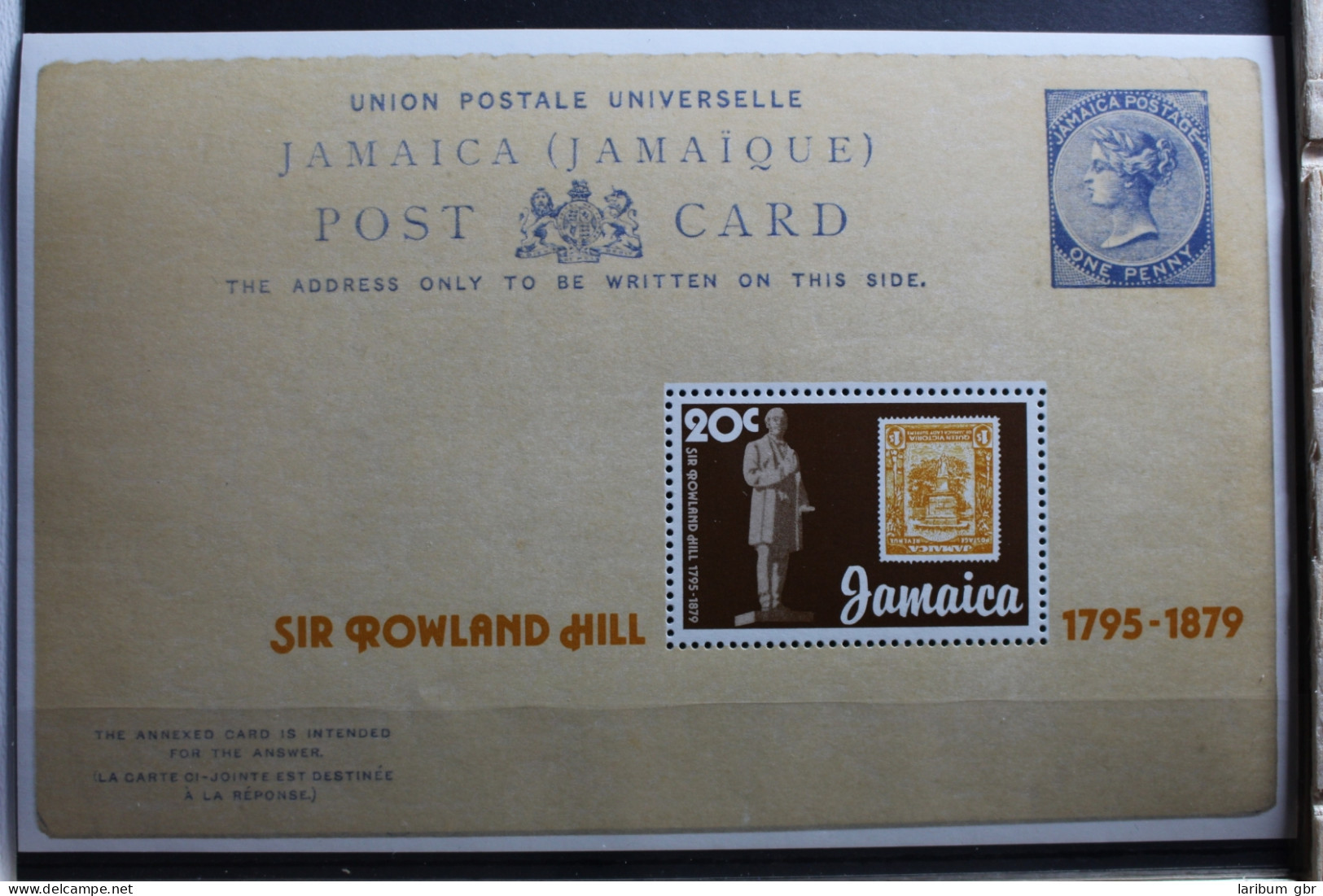 Jamaika Block 15 Mit 459 Postfrisch #RY073 - Jamaica (1962-...)