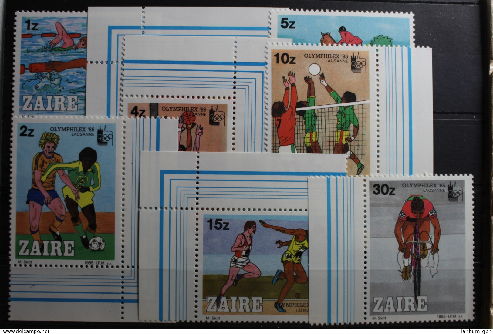 Zaire 889-896 Postfrisch Olympische Spiele #RY114 - Andere & Zonder Classificatie