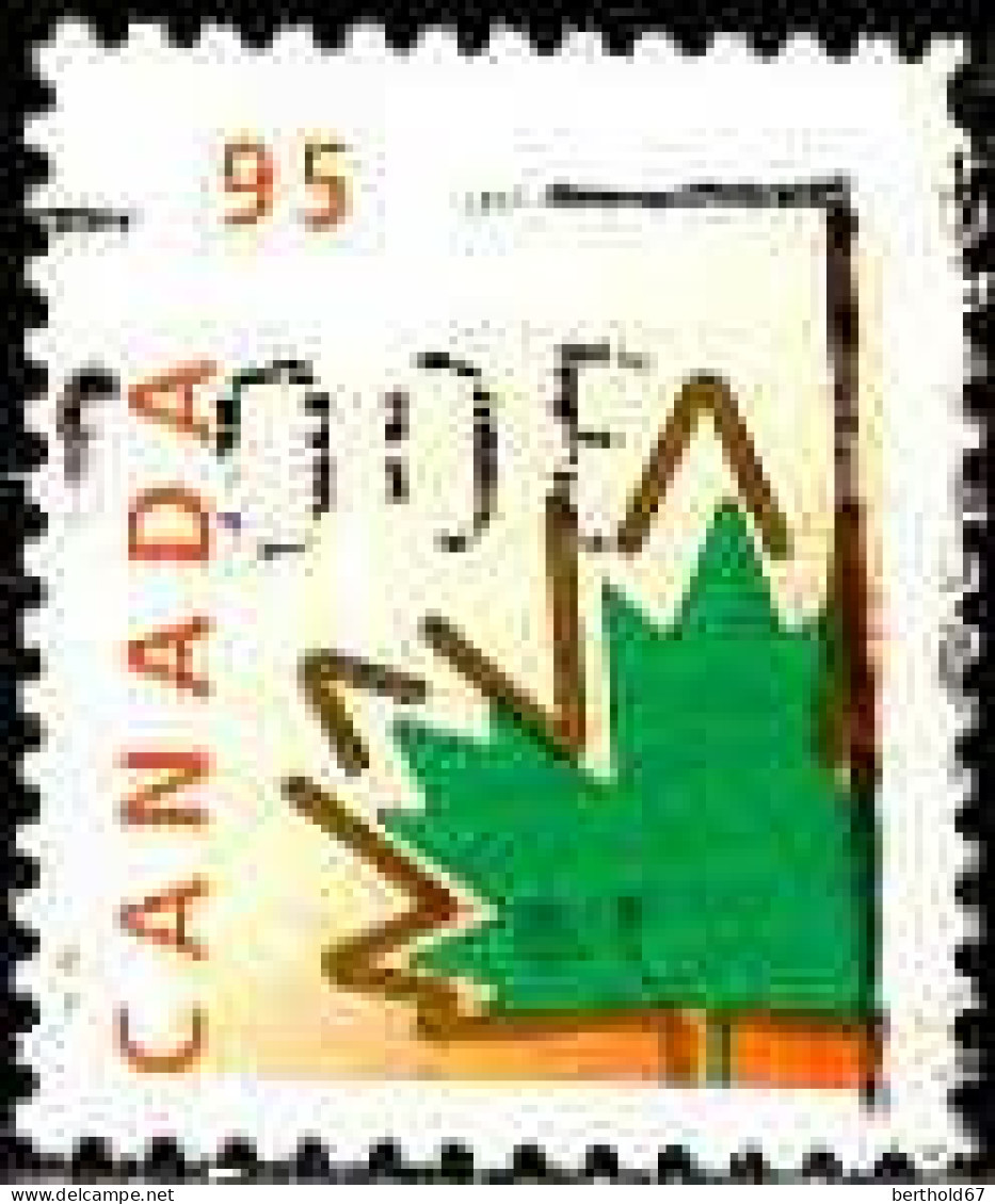 Canada Poste Obl Yv:1629 Mi:1738A Feuille D'érable (Obl.mécanique) - Used Stamps