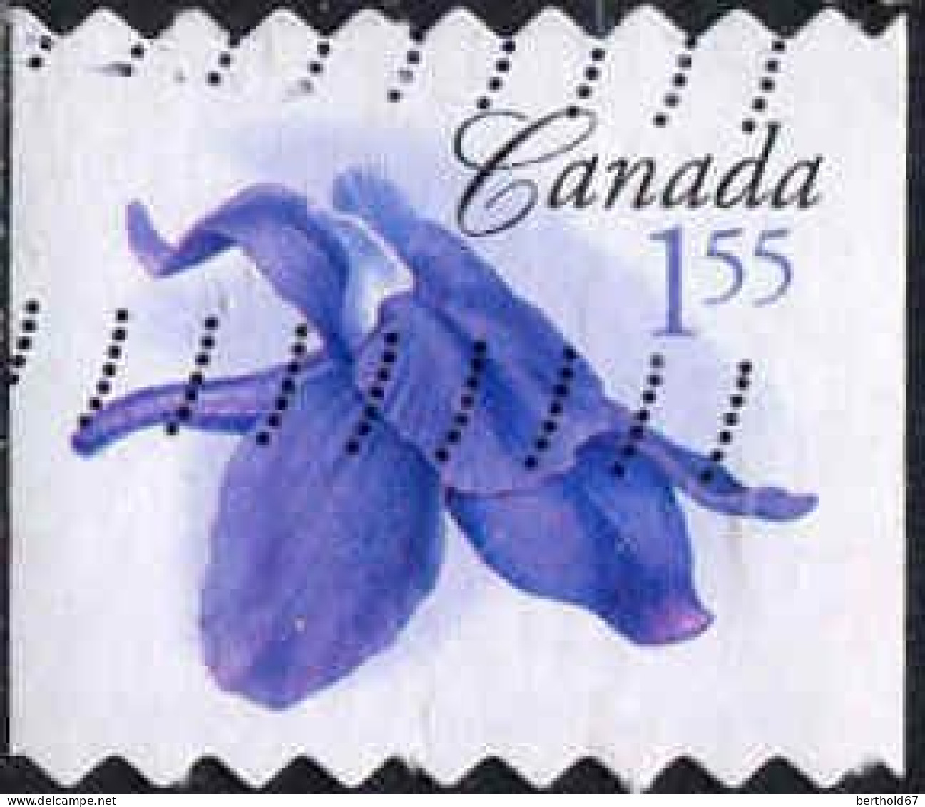 Canada Poste Obl Yv:2266a Mi:2387BG Scutelaria Galericulata (Obl.mécanique) - Usados