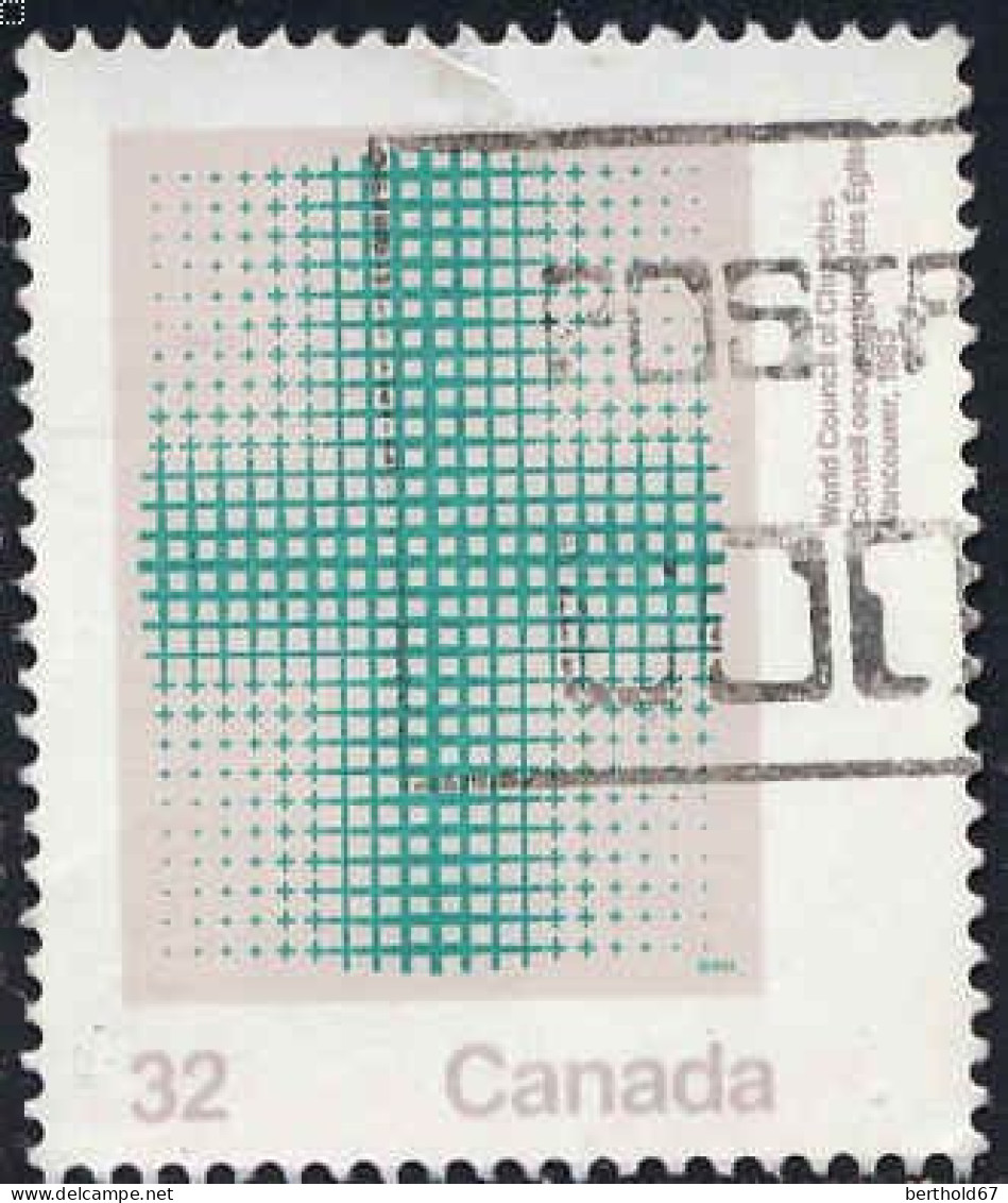 Canada Poste Obl Yv: 851 Mi:888 World Council Of Churches (Belle Obl.mécanique) - Used Stamps