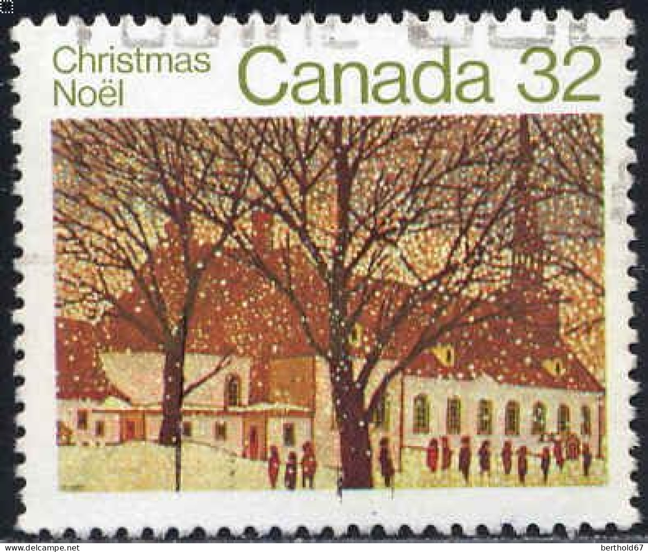 Canada Poste Obl Yv: 862 Mi:898 Christmas Noël (Obl.mécanique) - Oblitérés