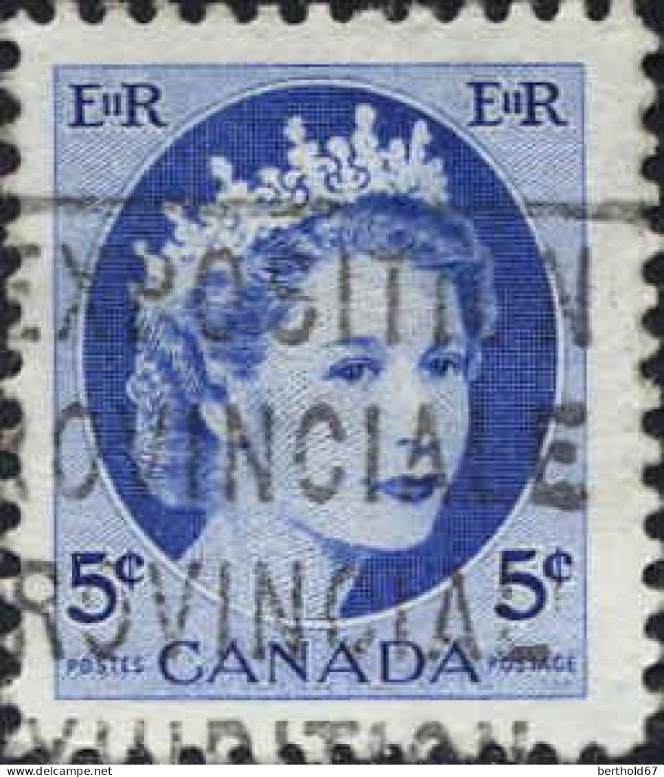 Canada Poste Obl Yv: 271 Mi:294Ax Elisabeth II (Belle Obl.mécanique) - Used Stamps