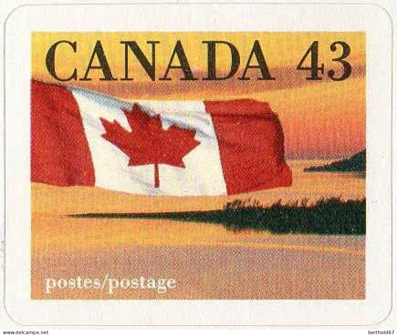 Canada Poste N** Yv:1299 Mi:1344 Drapeau Canadien - Unused Stamps