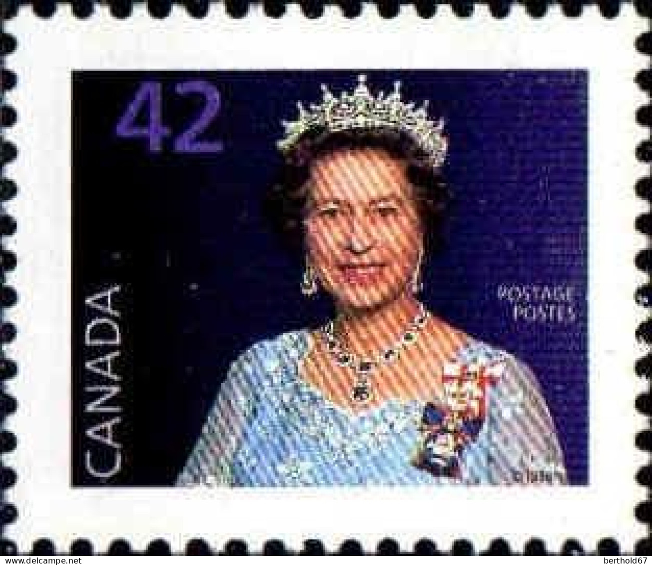 Canada Poste N** Yv:1224 Mi:1269A Elisabeth II - Unused Stamps