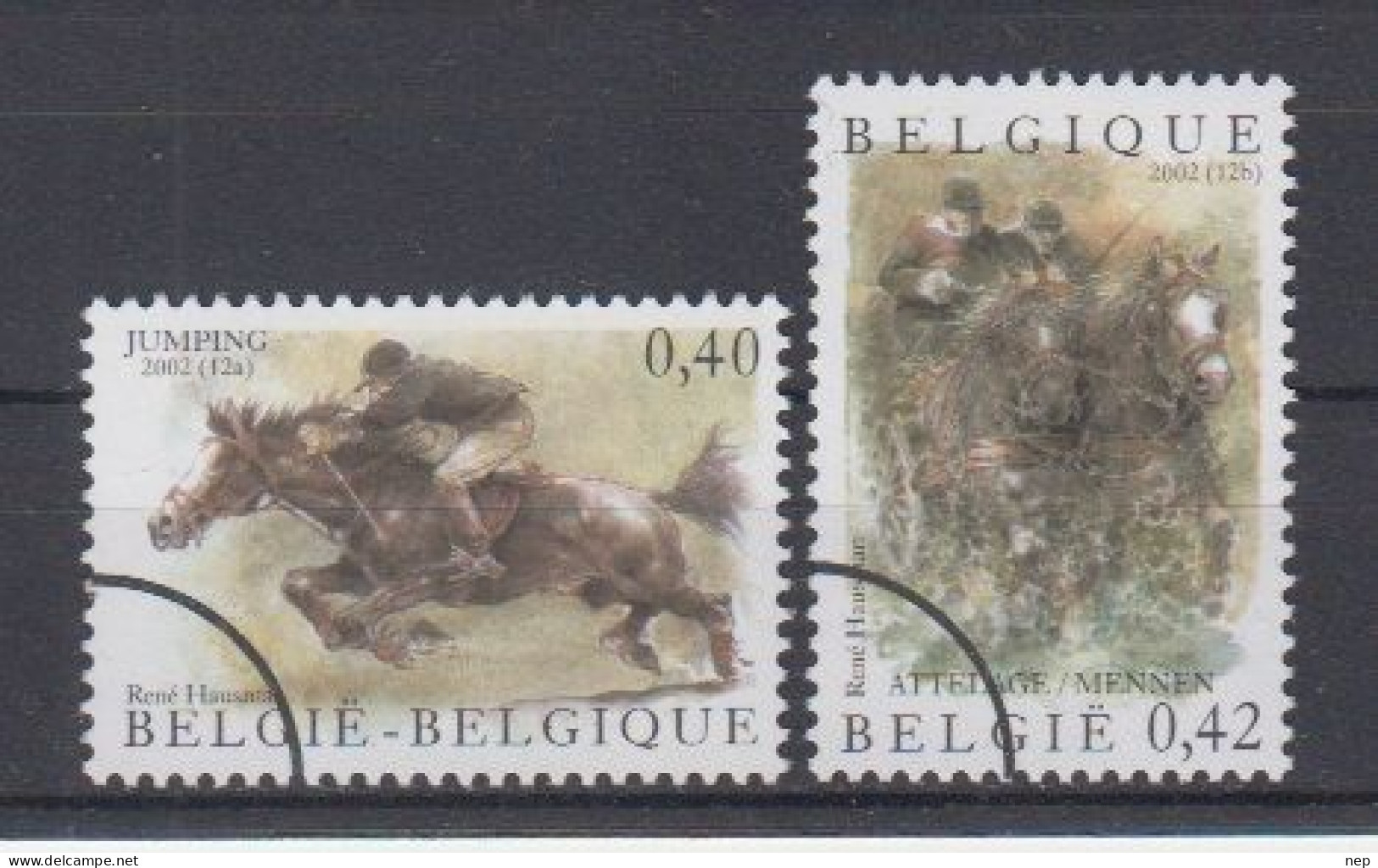 BELGIË - OPB - 2002 - Nr 3084/85 - (Gelimiteerde Uitgifte Pers/Press) - Privat- Und Lokalpost [PR & LO]