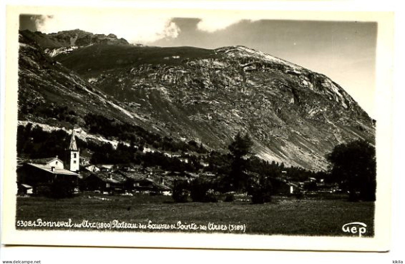 CPSM GEP  9 X 14 Savoie BONNEVAL SUR ARC (1800) Plateau Des Lauzes Et Pointe Des Arses (3189) - Bonneval Sur Arc