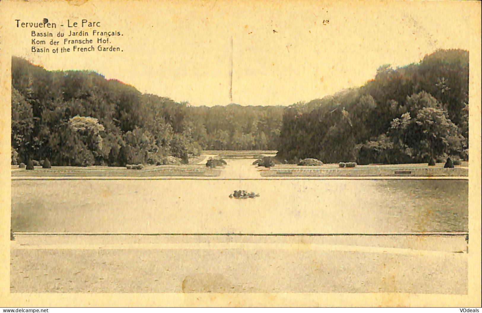 Belgique - Brabant Flamand - Tervueren - Tervueren - Le Parc - Bassin Du Jardin Français - Tervuren