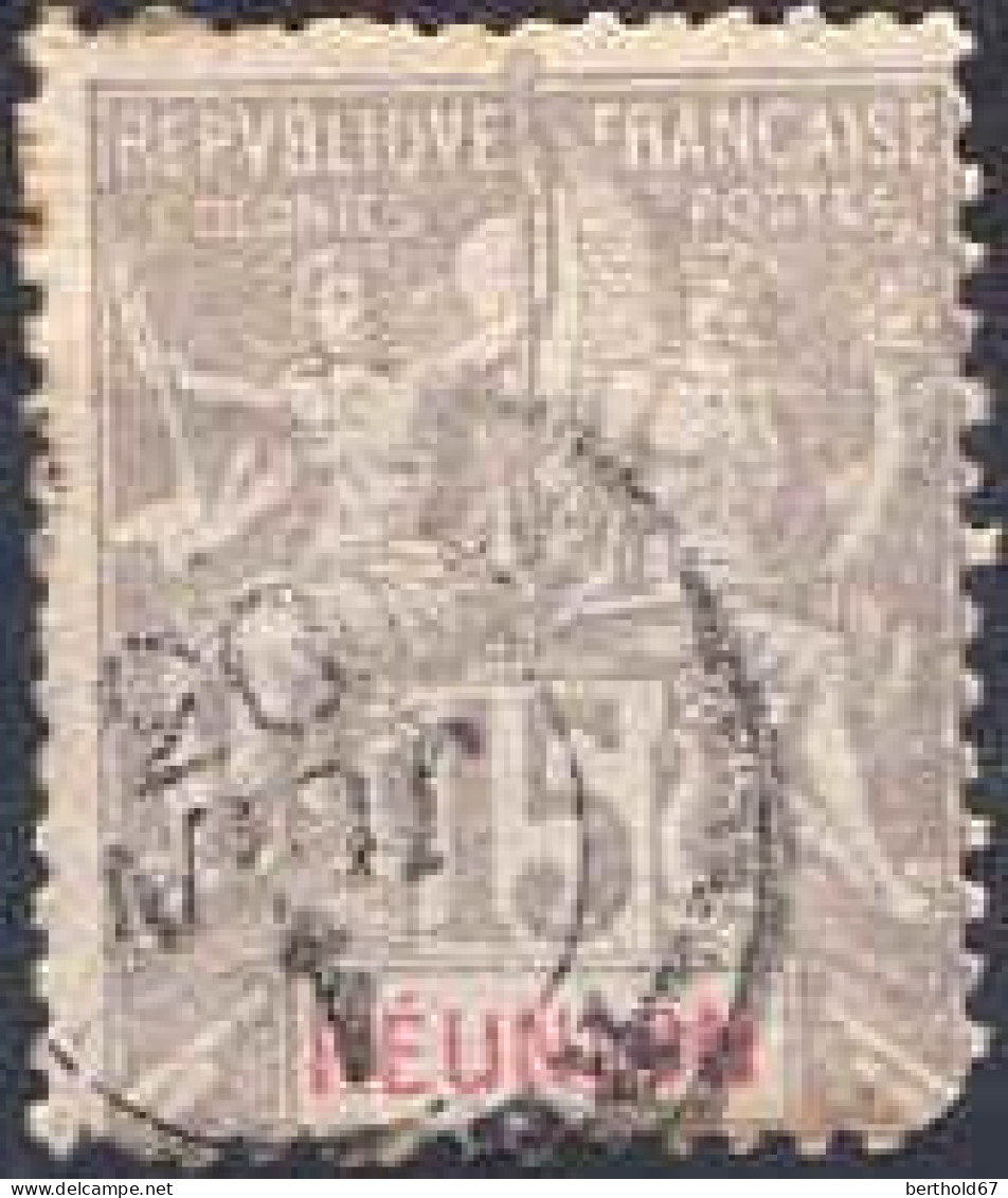Réunion Poste Obl Yv: 48 Mi:48 Groupe Allégorique Mouchon (TB Cachet Rond) Dent Courte - Used Stamps