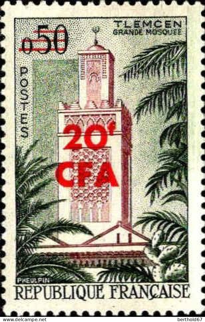 Réunion Poste N** Yv:351 Mi:417 Tlemcen Grande Mosquée - Unused Stamps