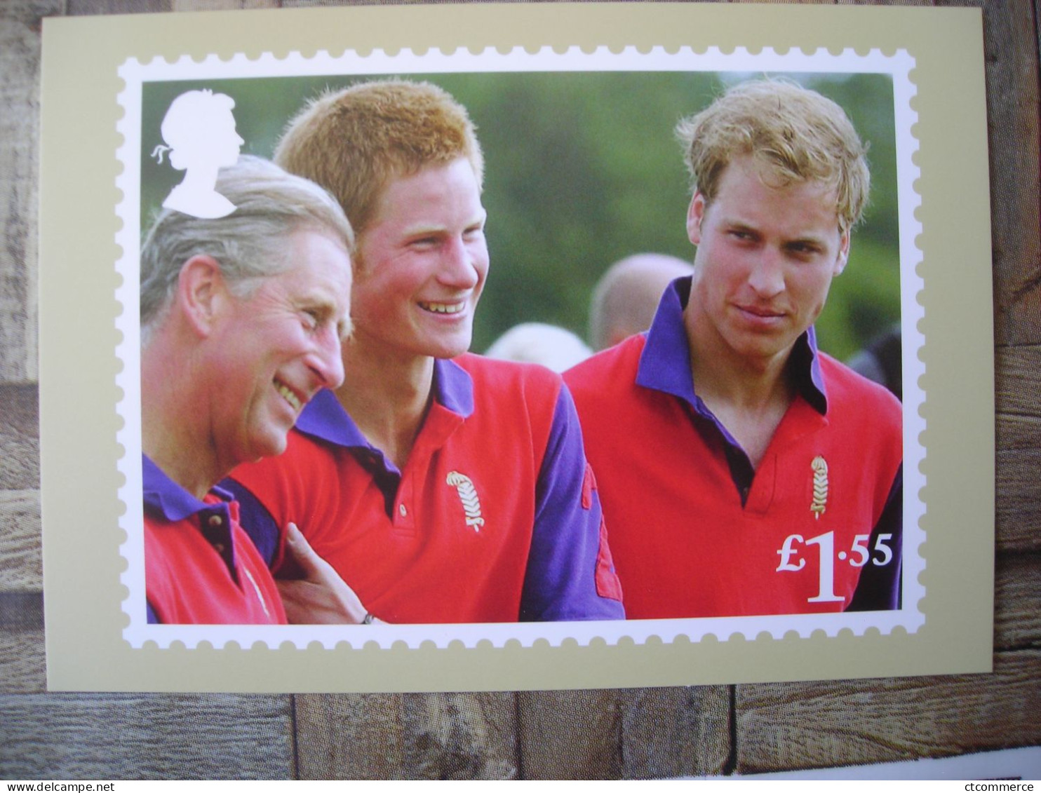 6 cartes postale, PHQ HRH The Prince of Wales 70th birthday, SAR le Prince de Galles 70ème anniversaire,  6 postcards