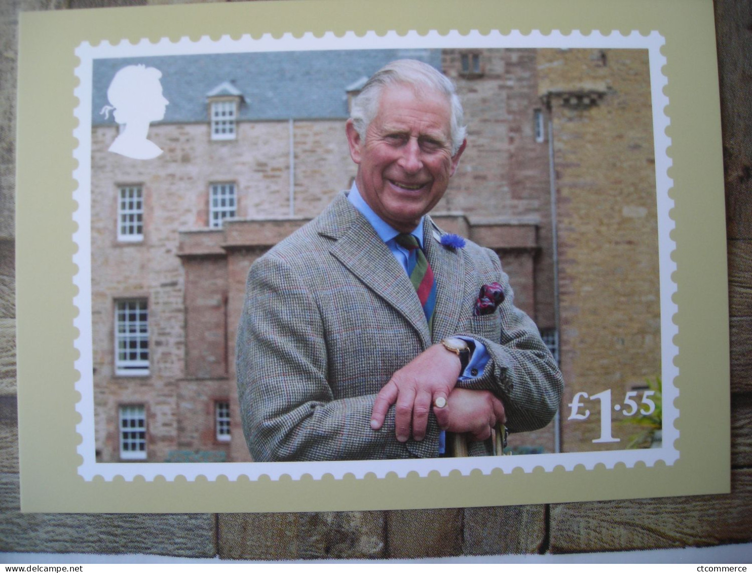 6 cartes postale, PHQ HRH The Prince of Wales 70th birthday, SAR le Prince de Galles 70ème anniversaire,  6 postcards