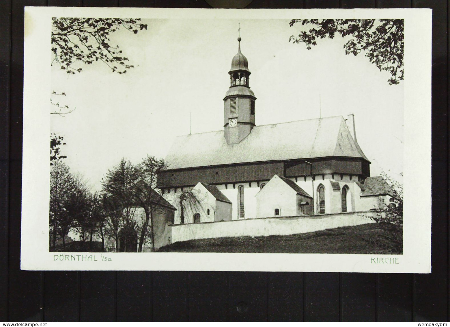 DR:  Ansichtskarte Von Dörnthal I. Sachs., Kirche - Nicht Gelaufen, Aus 1925 - Olbernhau