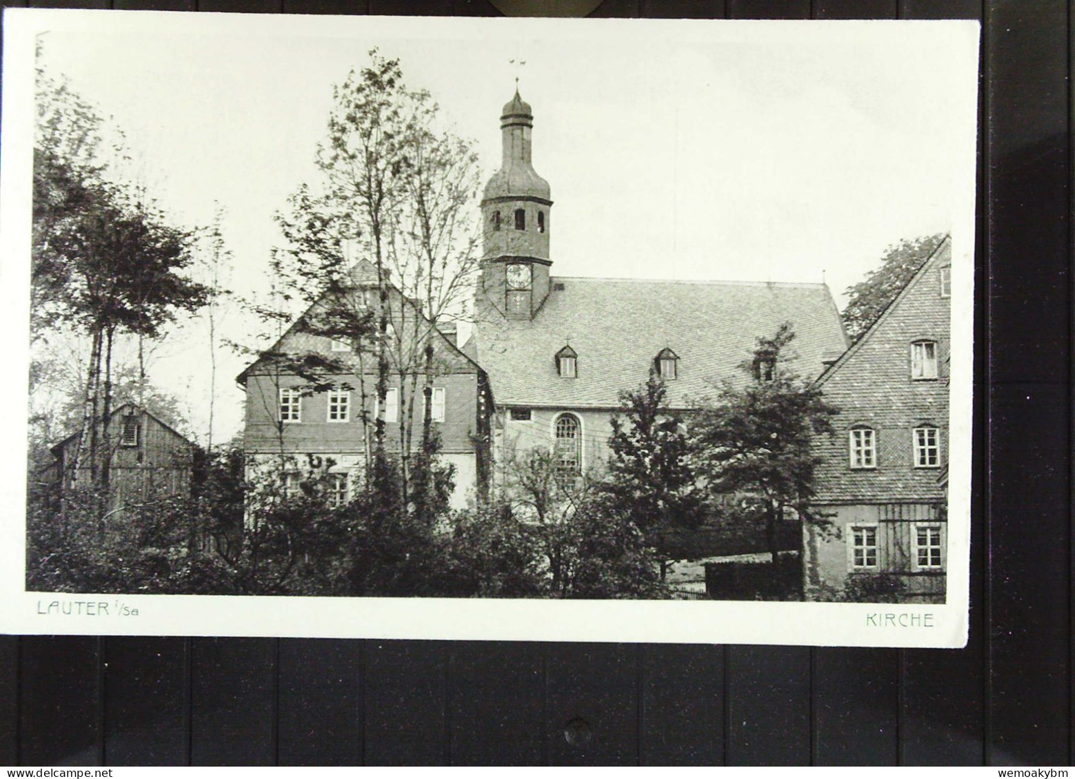 DR:  Ansichtskarte Von Lauter I. Sachs., Kirche - Nicht Gelaufen, Aus 1925 - Bernsbach