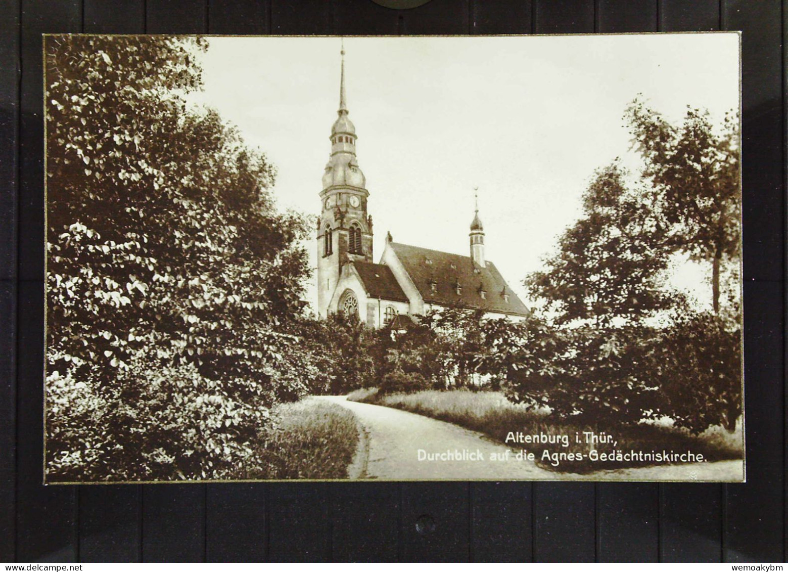 DR:  Ansichtskarte Von Altenburg, Gedächtniskirche- Nicht Gelaufen, Aus 1926 - Altenburg