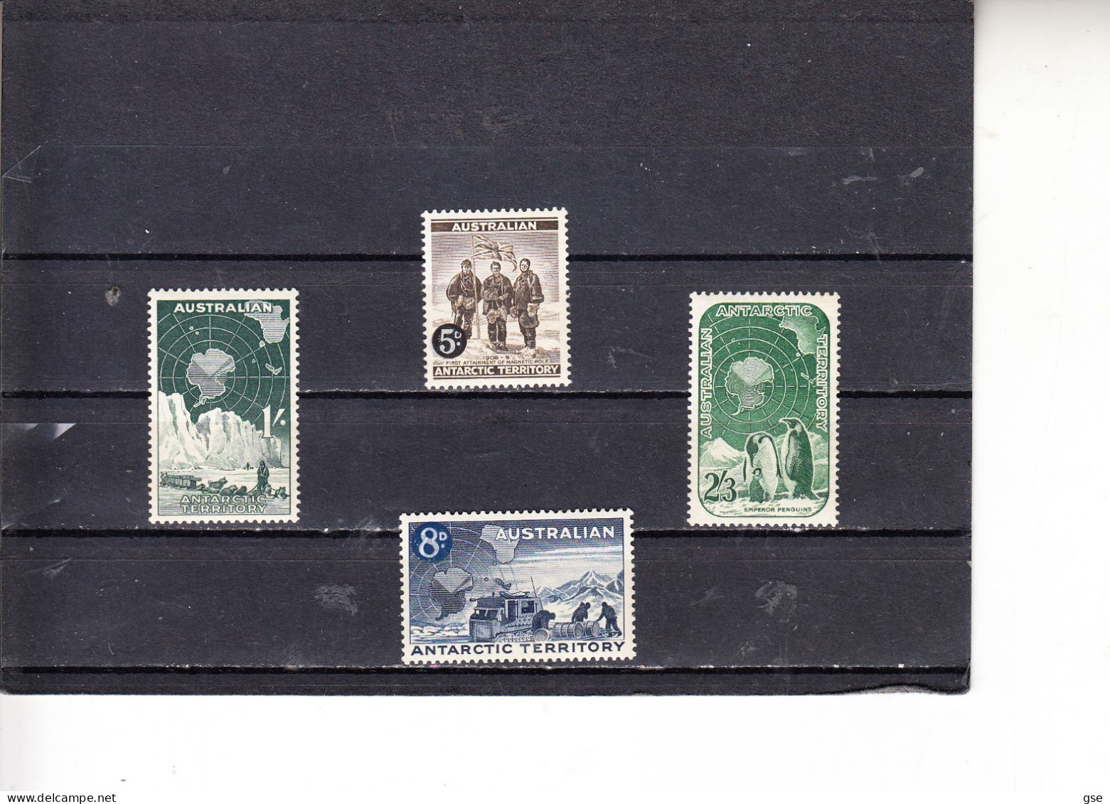 ANTARTICO BRITANNICO  1959 - Yvert   2/5** - Antartico Britannico - Unused Stamps
