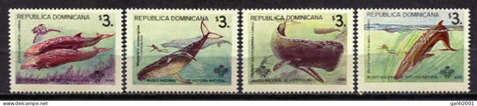 Dominican Republic 1995 Rep. Dominicana / Sea Mammals Whales MNH Ballenas Mamíferos Wale Säugetiere / Hr18  29-48 - Ballenas