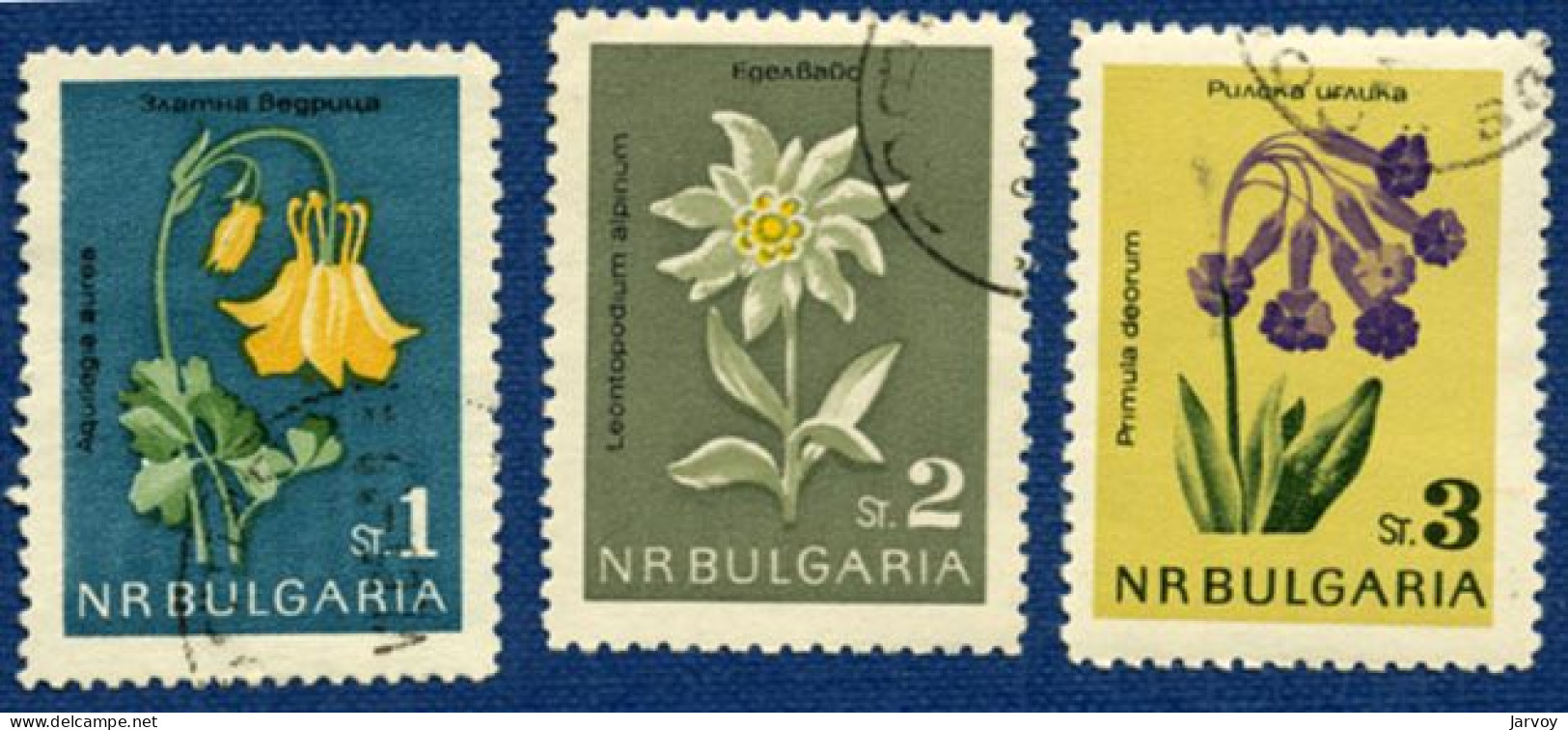 Bulgarie 1956 à 1988, Fruits, Légumes, Fleurs (19 Timbres - O) - Gebruikt