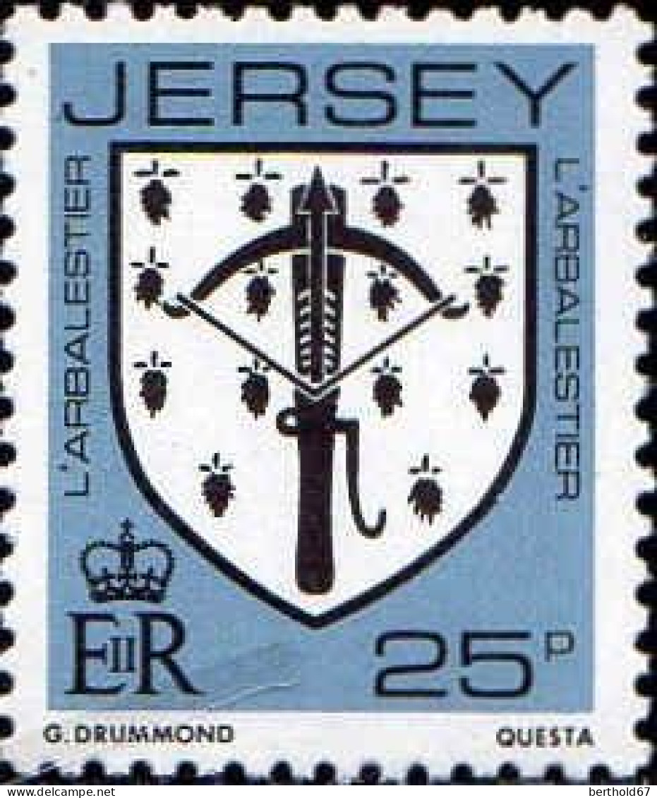 Jersey Poste N** Yv:267/270 Armoiries Des Familles De Jersey 3.Serie - Jersey