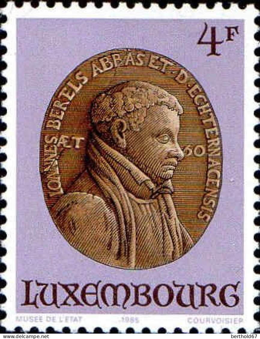 Luxembourg Poste N** Yv:1067 Mi:1117 Jean Bertels - Unused Stamps