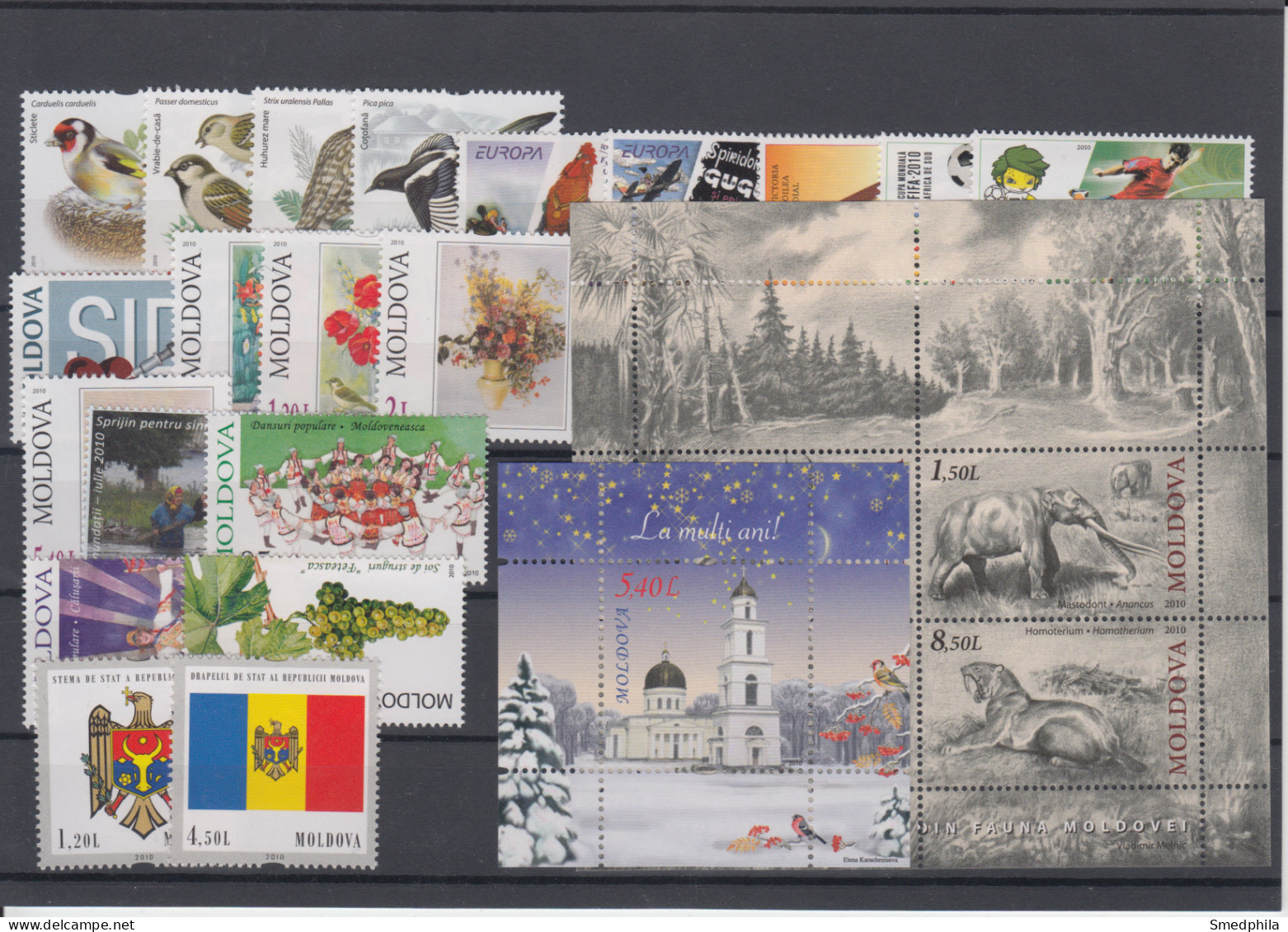 Moldova 2010 - Lot MNH ** Stamps - Moldavie