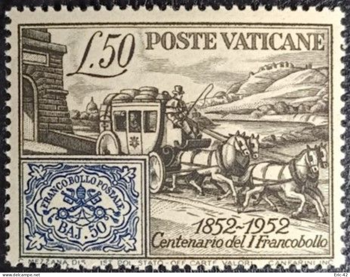 VATICAN. Y&T N°173. Neuf* MH - Unused Stamps