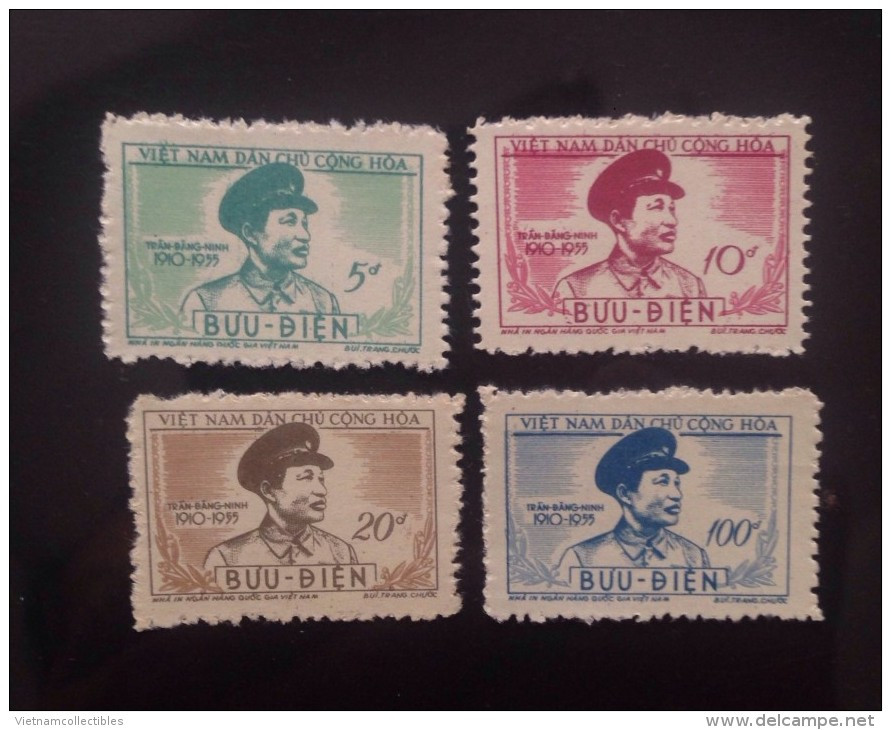 North Vietnam Viet Nam MNH Stamps 1956 : Tran Dang Ninh (Ms018) - Vietnam