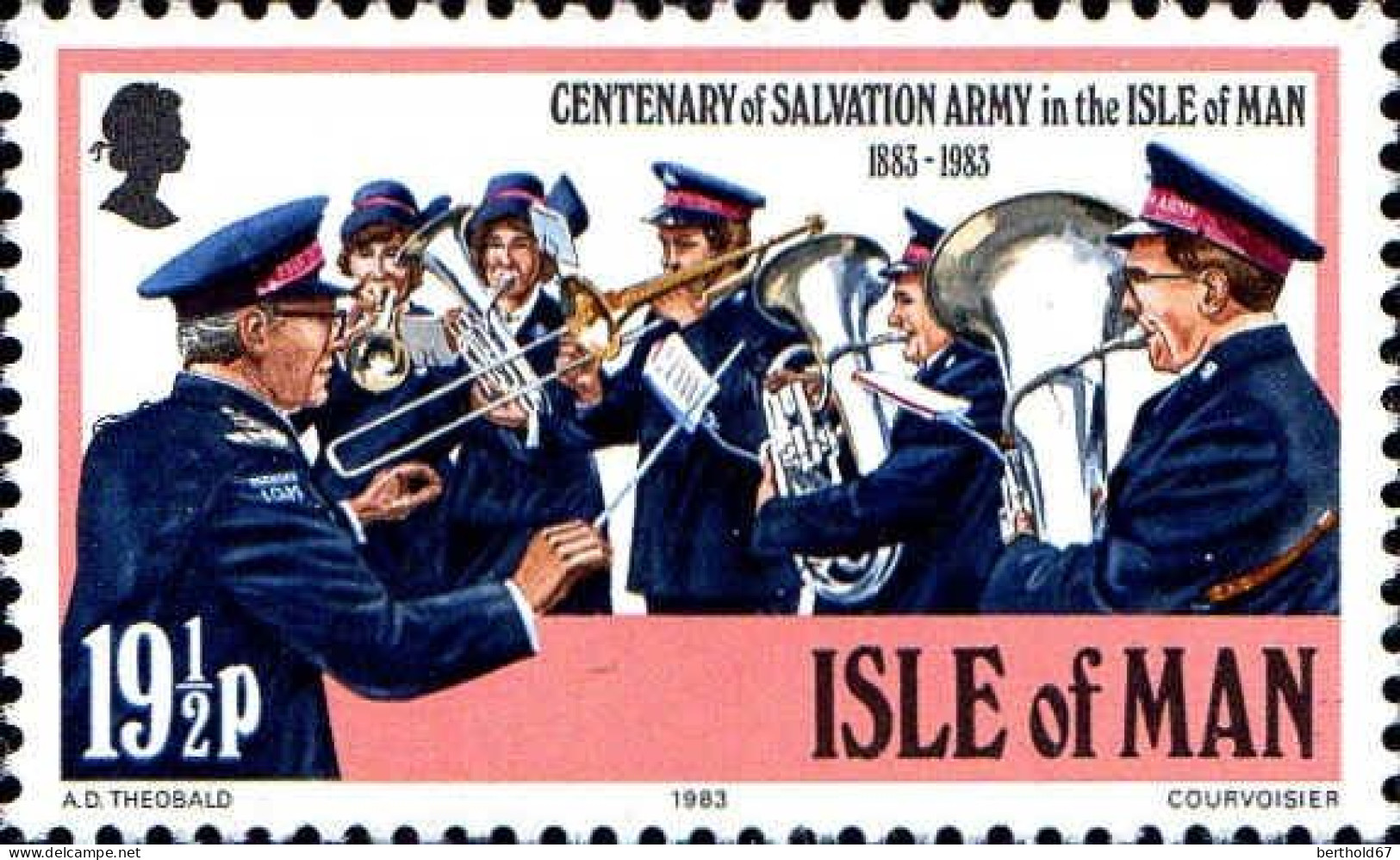 Man Poste N** Yv:217 Mi:238 Salvation Army In The Isle Of Man - Isle Of Man