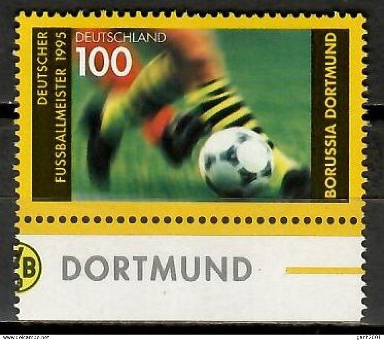 Germany 1995 Alemania / Football Soccer Borussia Dortmund FC MNH Futbol / Jy07  5-21 - Berühmte Teams