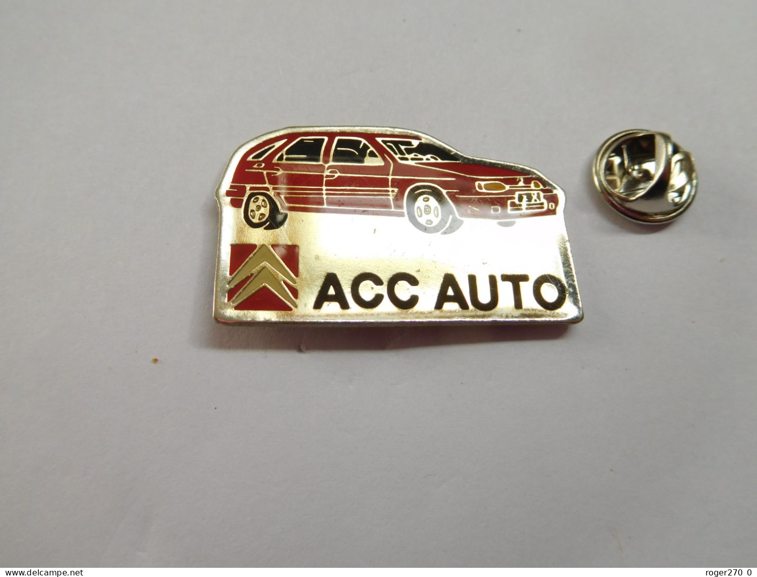 Beau Pin's , Auto Citroën ZX , ACC AUTO , Non Signé - Citroën