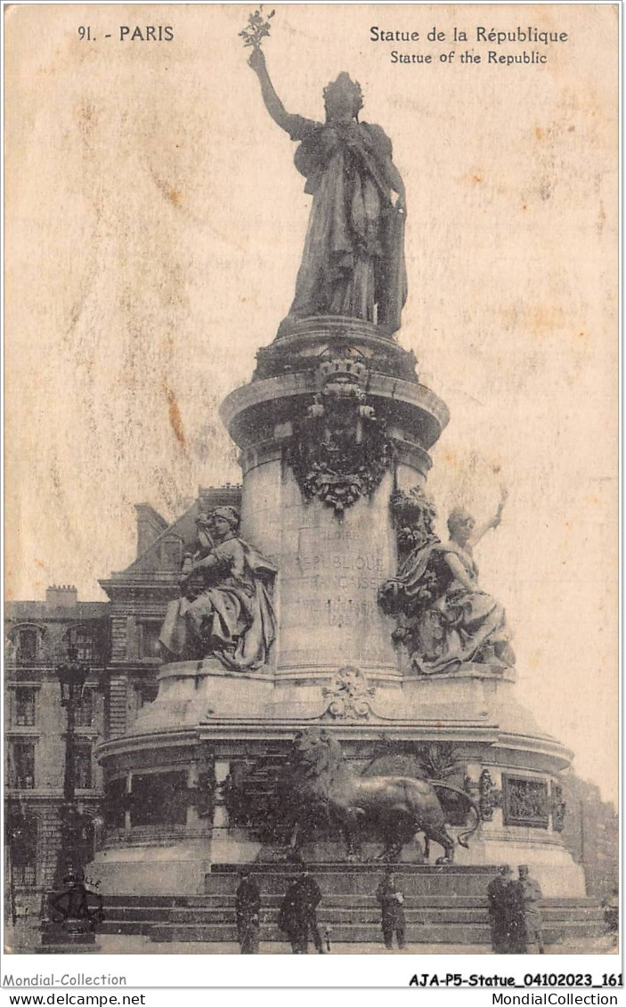 AJAP5-STATUE-0493 - PARIS - Statue De La République  - Monuments