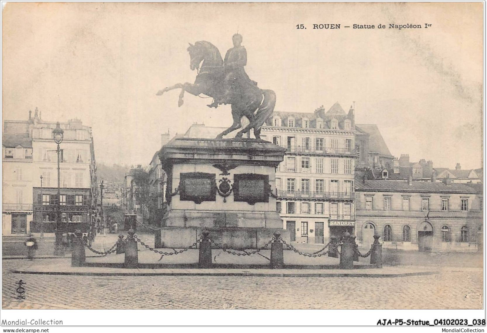 AJAP5-STATUE-0432 - ROUEN - Statue De Napoléon 1er - Monuments