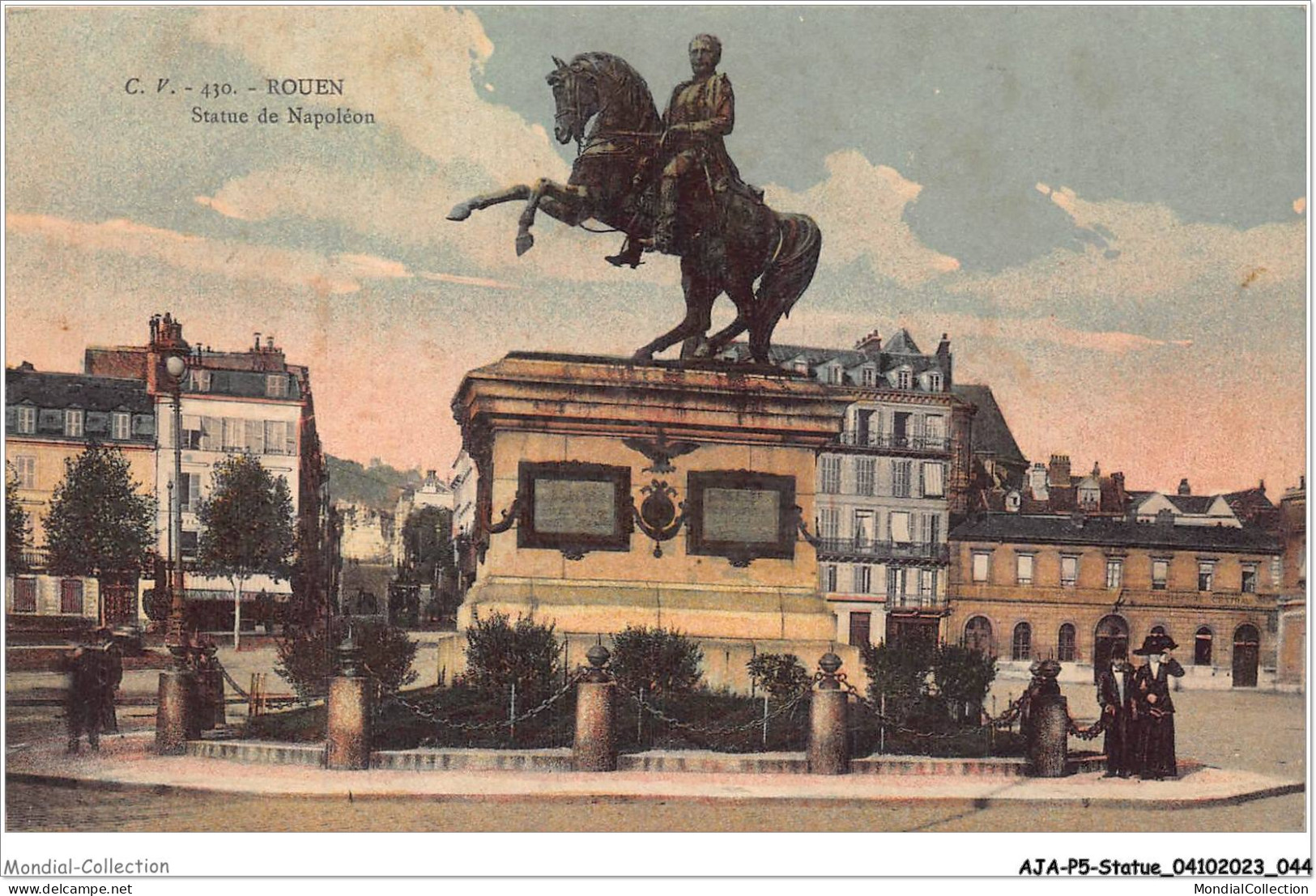 AJAP5-STATUE-0435 - ROUEN - Statue De Napoléon 1er - Monuments