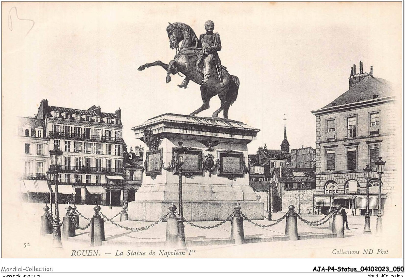 AJAP4-STATUE-0330 - ROUEN - La Statue De Napoleon 1er  - Monuments
