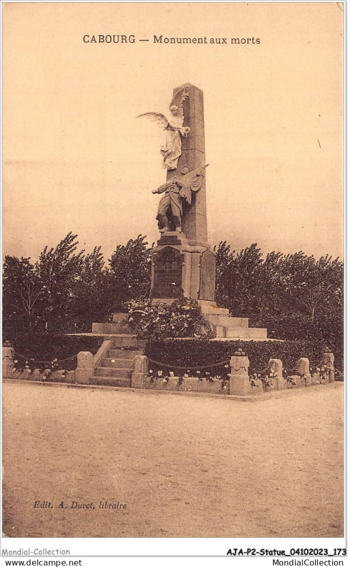 AJAP2-STATUE-0189 - CABOURG - Monument Aux Morts  - Denkmäler