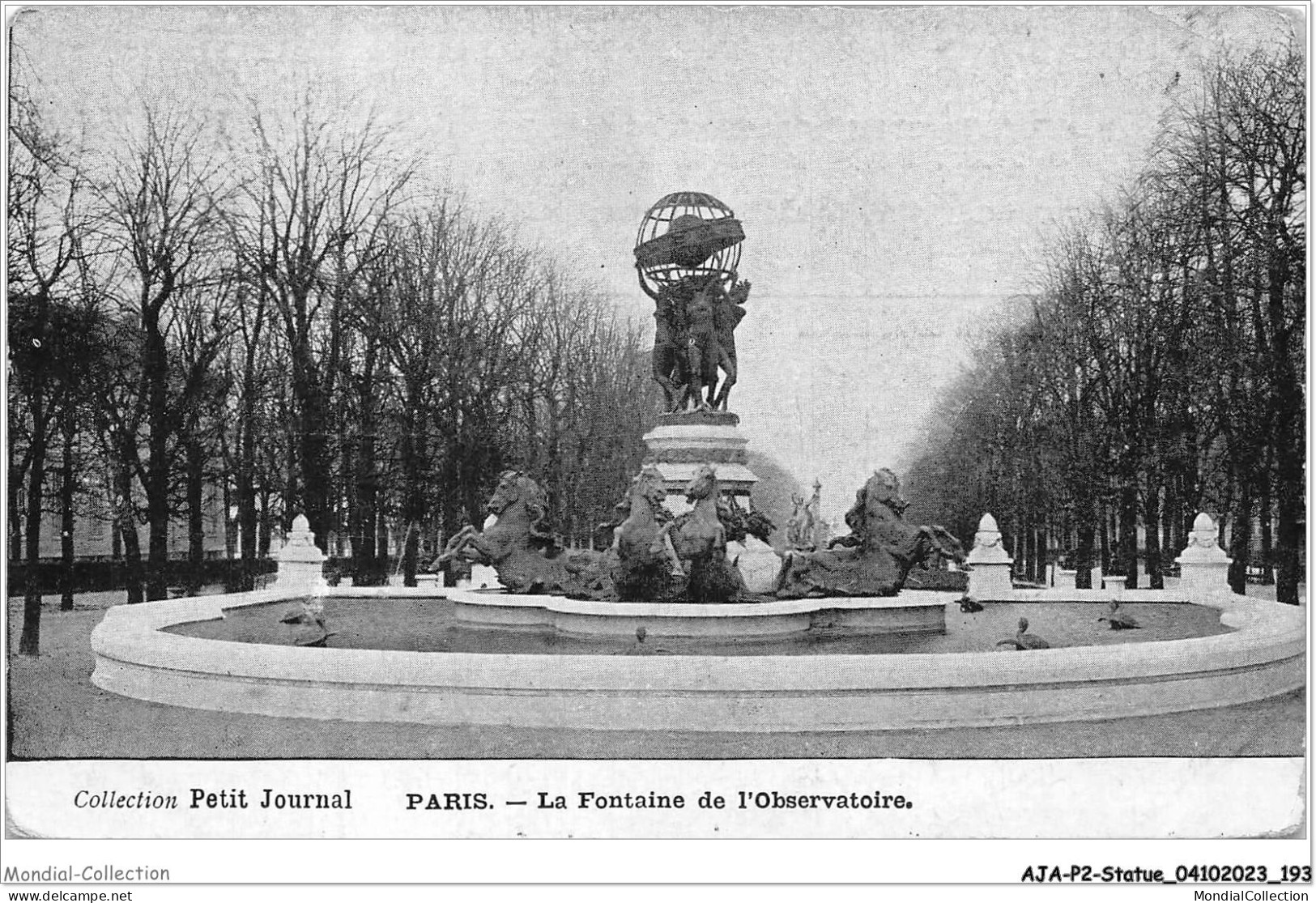AJAP2-STATUE-0199 - PARIS - La Fontaine De L'observatoire  - Denkmäler