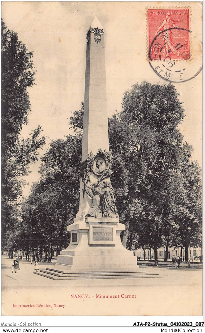 AJAP2-STATUE-0146 - NANCY - Monument Carnot  - Denkmäler