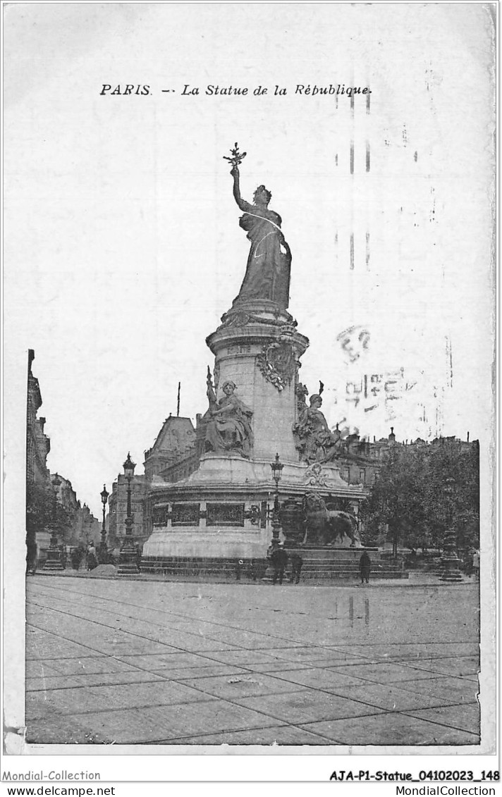 AJAP1-STATUE-0075 - PARIS - La Statue De La République  - Monuments