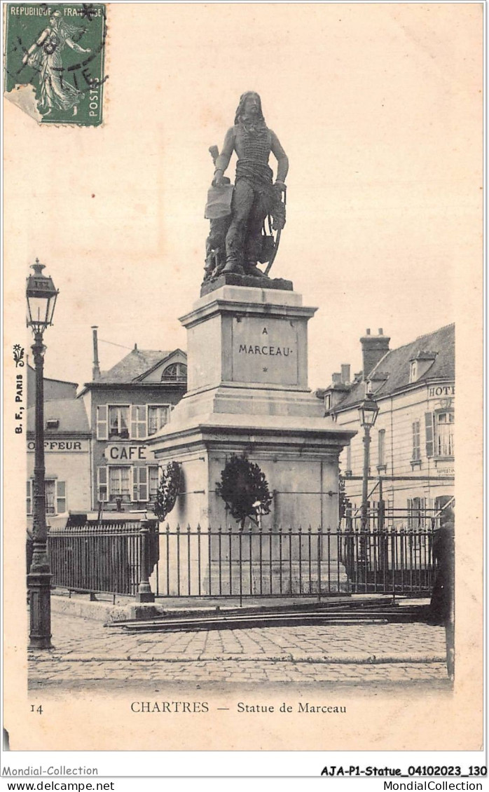 AJAP1-STATUE-0066 - CHARTRES - Statue De Marceau  - Monuments