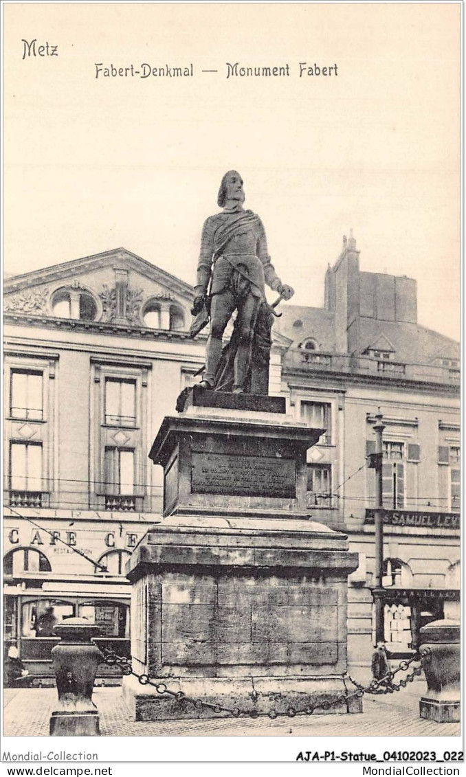 AJAP1-STATUE-0012 - FABERT-DENKMAL - Monument Fabert  - Denkmäler