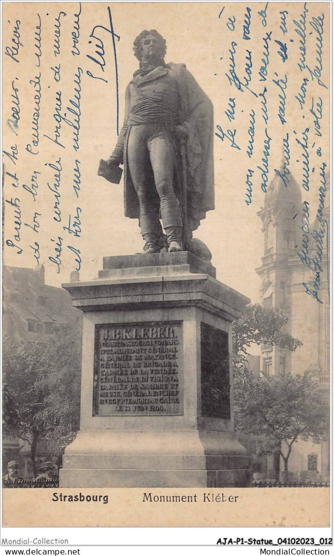 AJAP1-STATUE-0007 - STRASBOURG - Monument Kléber  - Denkmäler